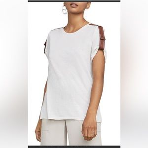 BCBGMAXAZRIA
Cassia Epaulet Tee